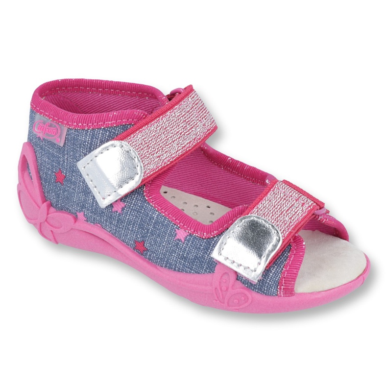 Scarpe per bambini Befado 242P084 rosa blu navy
