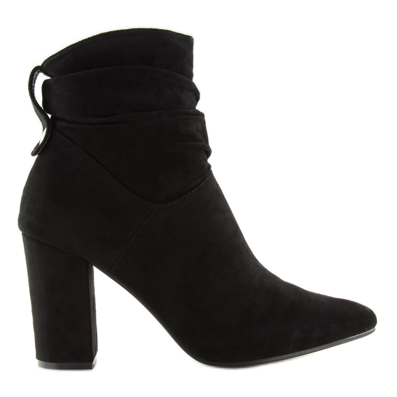 Stivali neri con tacco largo NC781 Black nero