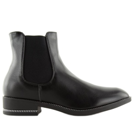 Stivaletti Chelsea neri da donna NC700 Black nero