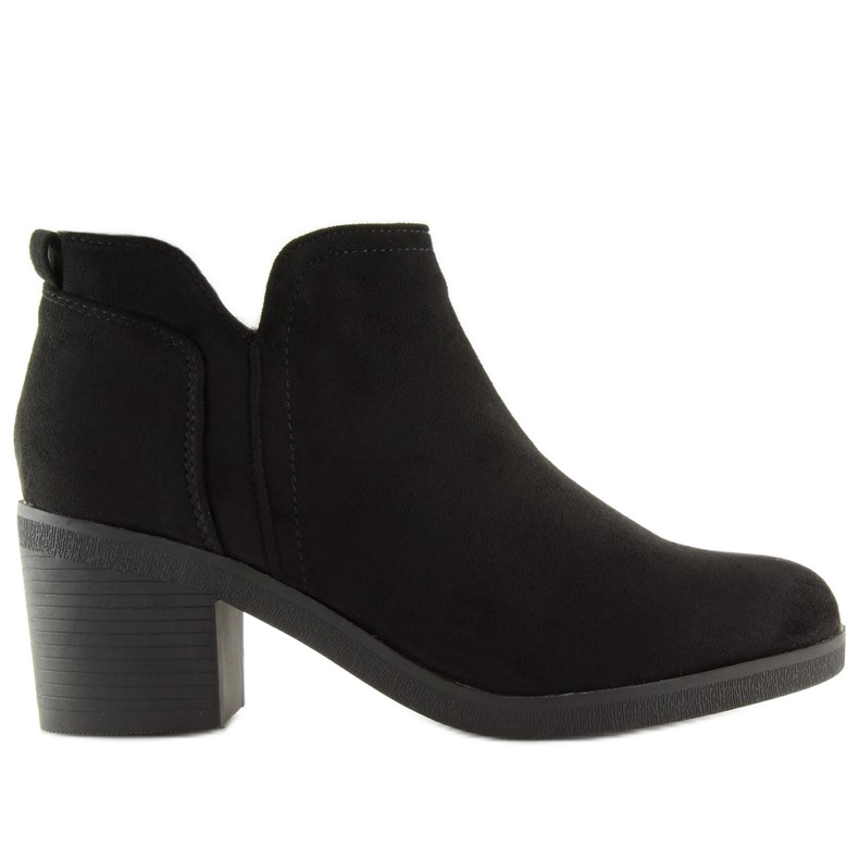 Scarpe nere con tacco alto YY25 Nero