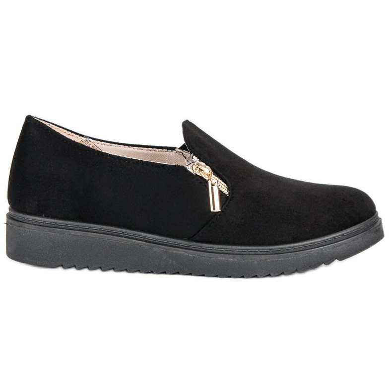 Sneakers in camoscio nero