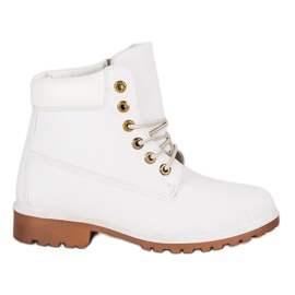 Scarpe da trekking bianche da donna bianca