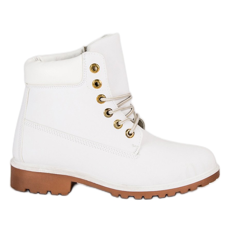Scarpe da trekking bianche da donna bianca