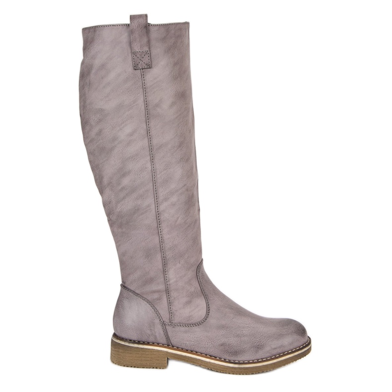 Super Me Stivali casual da donna grigio