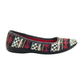 Pantofole in velluto fantasia norvegese Adanex multicolore
