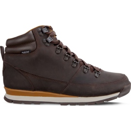 The North Face Da uomo torna a Berkeley Redux in pelle 090 marrone cioccolato dorato marrone