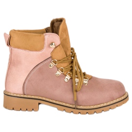 Scarpe da trekking rosa da donna