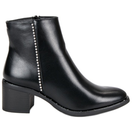 Seastar Stivali classici con tacco alto nero