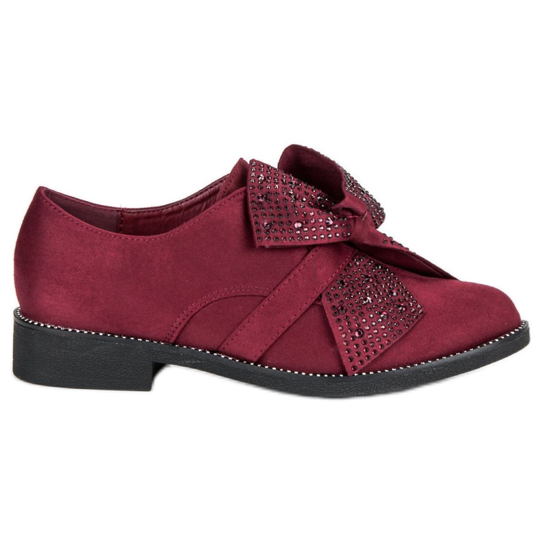 Seastar Scarpe eleganti in pelle scamosciata rosso