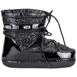 Stivali da neve neri alla moda nero