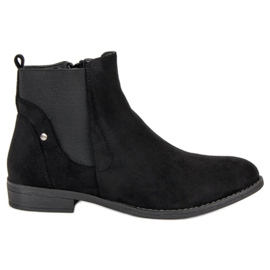 Groto Gogo Comodi stivali Jodhpur nero