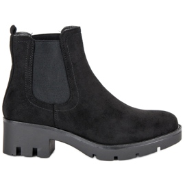 Seastar Stivali Jodhpur in camoscio nero