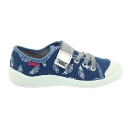 Befado scarpe per bambini pantofole sneakers 251y111 bianco blu grigio
