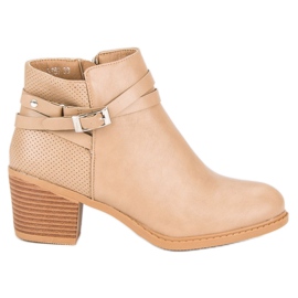 Abloom Stivali beige sul post
