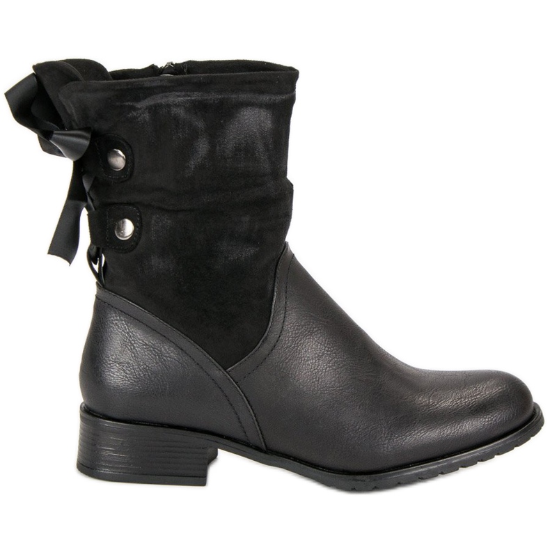 Forever Folie Stivali neri alla moda nero