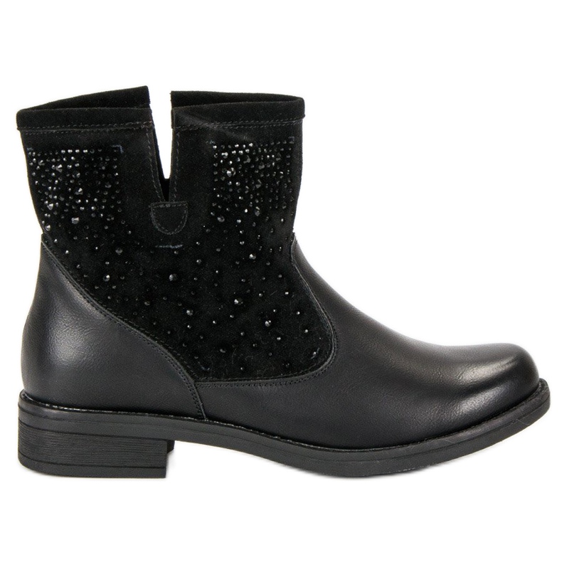 Stivaletti slip-on neri nero