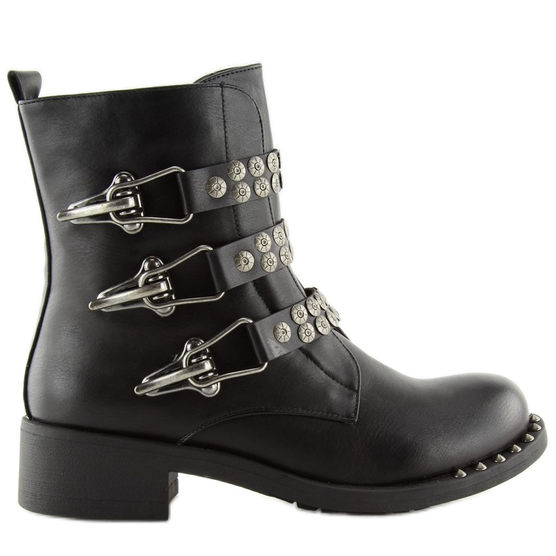 Stivali militari neri JW1 Black nero