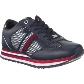 Tommy Hilfiger Sneaker bandiera aziendale 406 blu blu navy