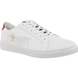 Tommy Hilfiger Star Metallic Sneaker 020 bianco