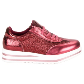 Fama Scarpe da ginnastica alla moda rosso
