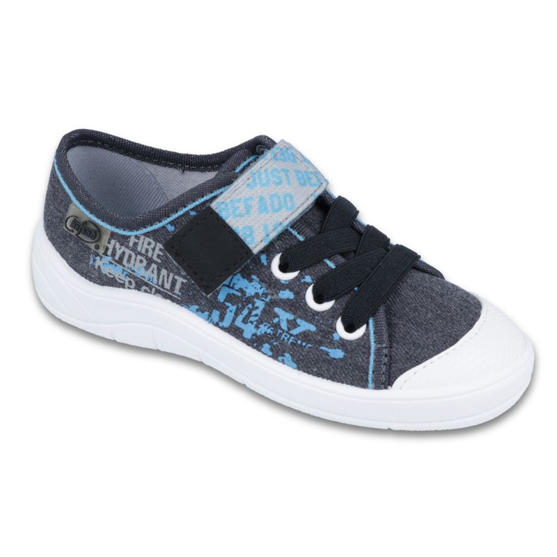 Scarpe per bambini Befado 251Y100 blu grigio