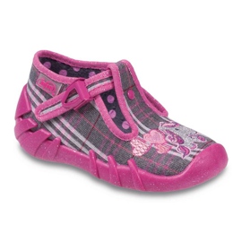 Scarpe per bambini Befado 110P210 grigio rosa