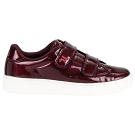 Fila Upstage Velcro Low Wmn rosso