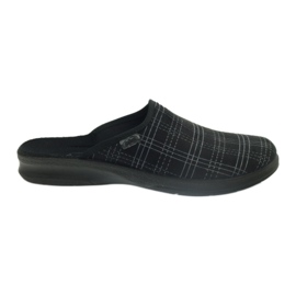 Pantofole per scarpe da uomo Befado 548m011 pantofole nero