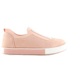 Sneakers rosa da donna X-9707 Pink
