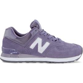 New Balance Wl574fhb Holiday Sparkler Deep Cosmic Sky con Marblehead viola