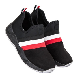 Sneakers slip-on nere nero