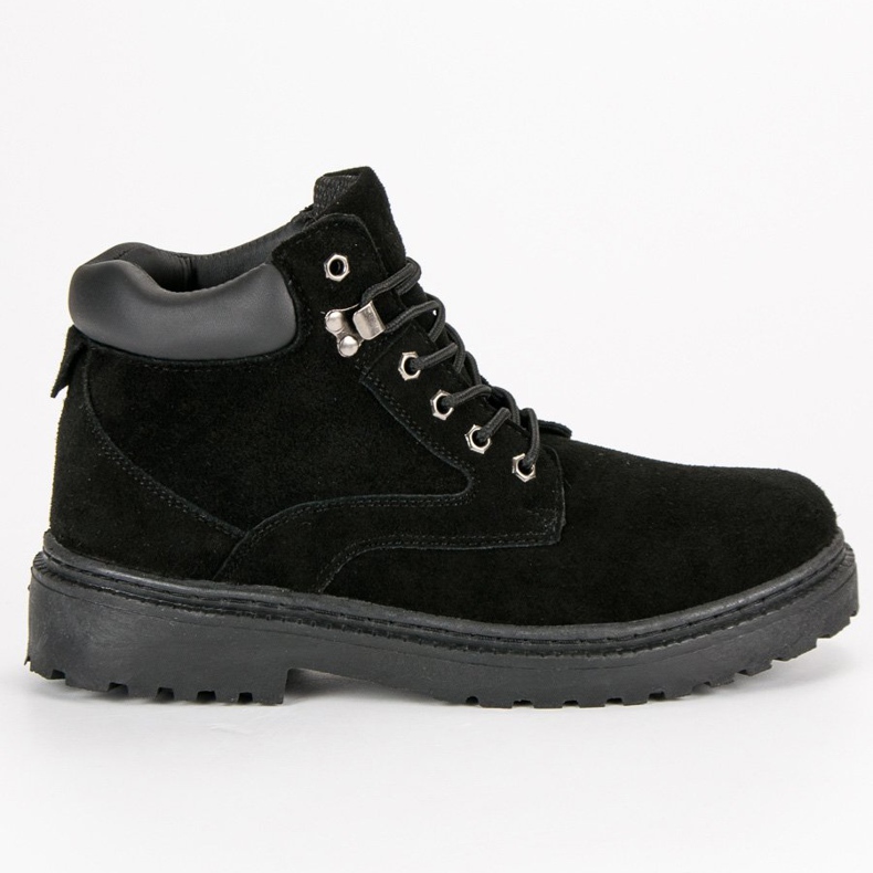 Original Walkman Shoes Pantaloni di pelle nero