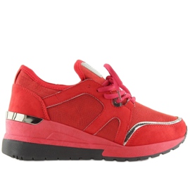 Scarpe sportive da donna rosse BL141P Red rosso