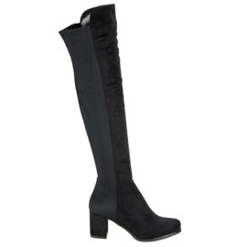 Lucky Shoes Moschettieri sartoriali neri nero