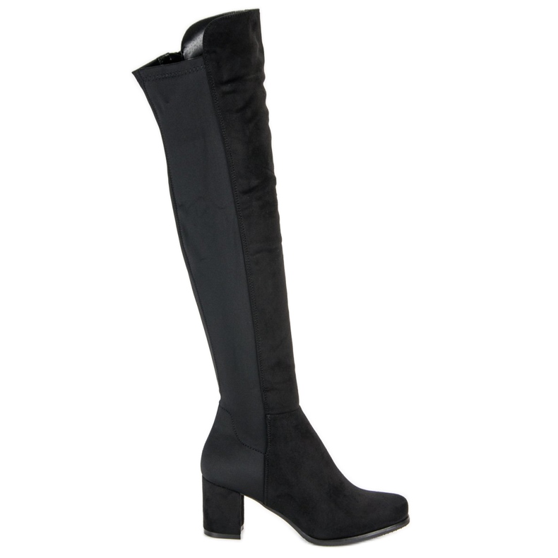 Lucky Shoes Moschettieri sartoriali neri nero