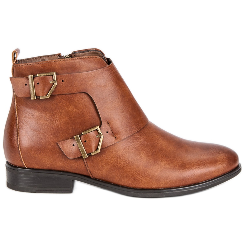 Filippo Monk boots alla moda marrone