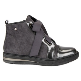 Filippo Sneakers alla moda sopra la caviglia grigio