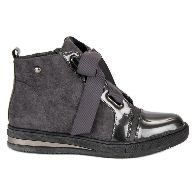 Filippo Sneakers alla moda sopra la caviglia grigio