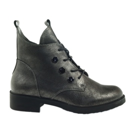 Stivali con borchie Sergio Leone 308 grigio