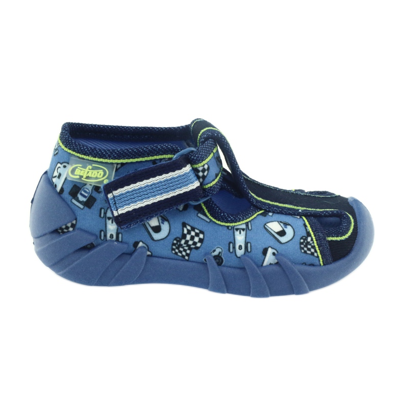 Pantofole per scarpe per bambini Befado 190p083 blu