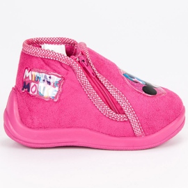 Ciabatte con cursore Topolino rosa