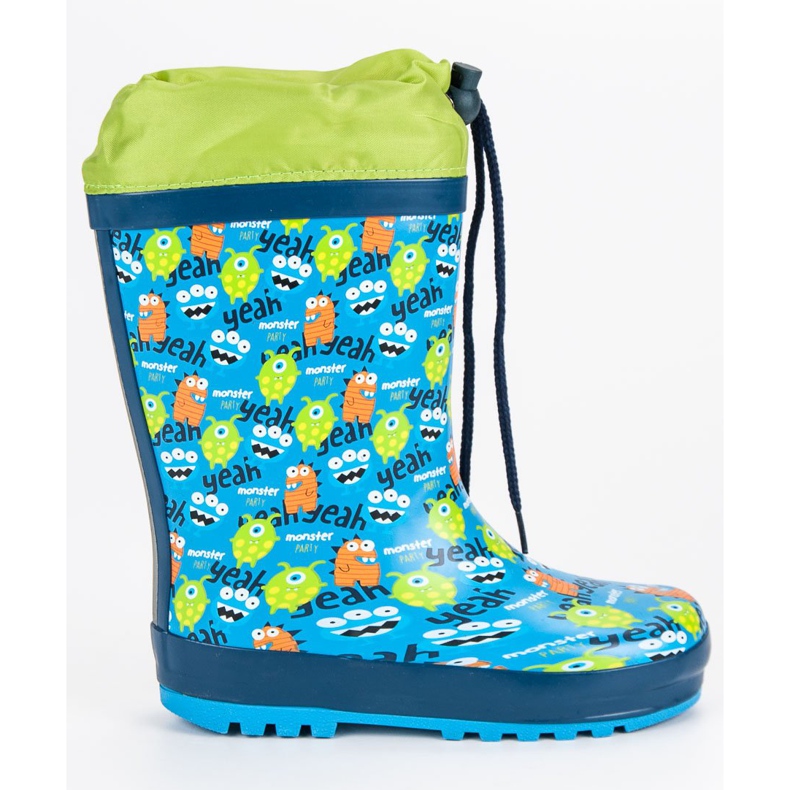 Stivali da bambino per bambini blu verde