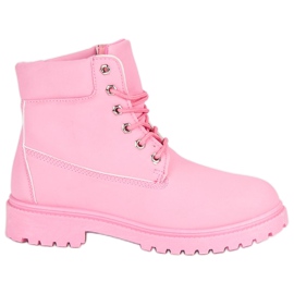 Lemax Trapper pastello rosa