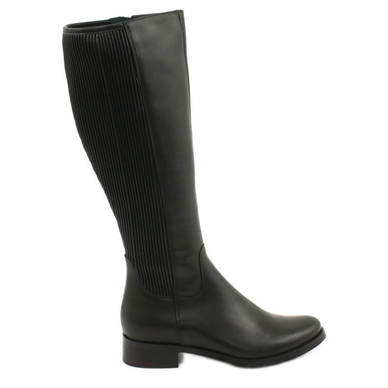Stivali neri con elastico Arka 7152 nero