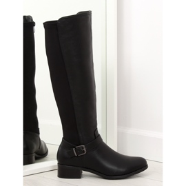 Stivali neri da donna PE179P neri nero
