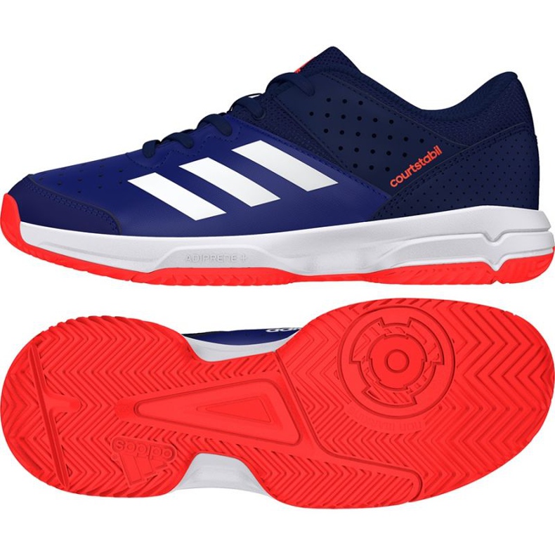 Scarpa da pallamano Adidas Court Stabil blu