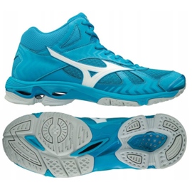 Scarpe da pallavolo Mizuno Wave Bolt 7 M V1GA186598 blu blu