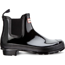 Hunter Lucentezza originale da donna Chelsea Rgl nera nero