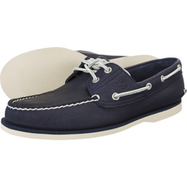 Timberland Barca classica 2 Eye Fhu blu navy