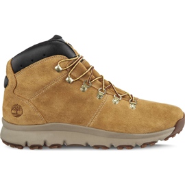 Timberland World Hiker Mid Wheat arancia giallo